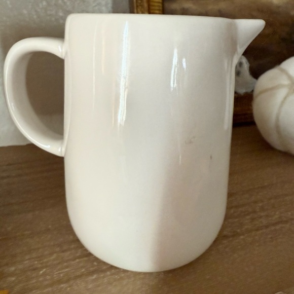 Rae Dunn White Ceramic Syrup Jug - Picture 4 of 7